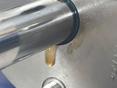 Apakah kebocoran silinder hidraulik?