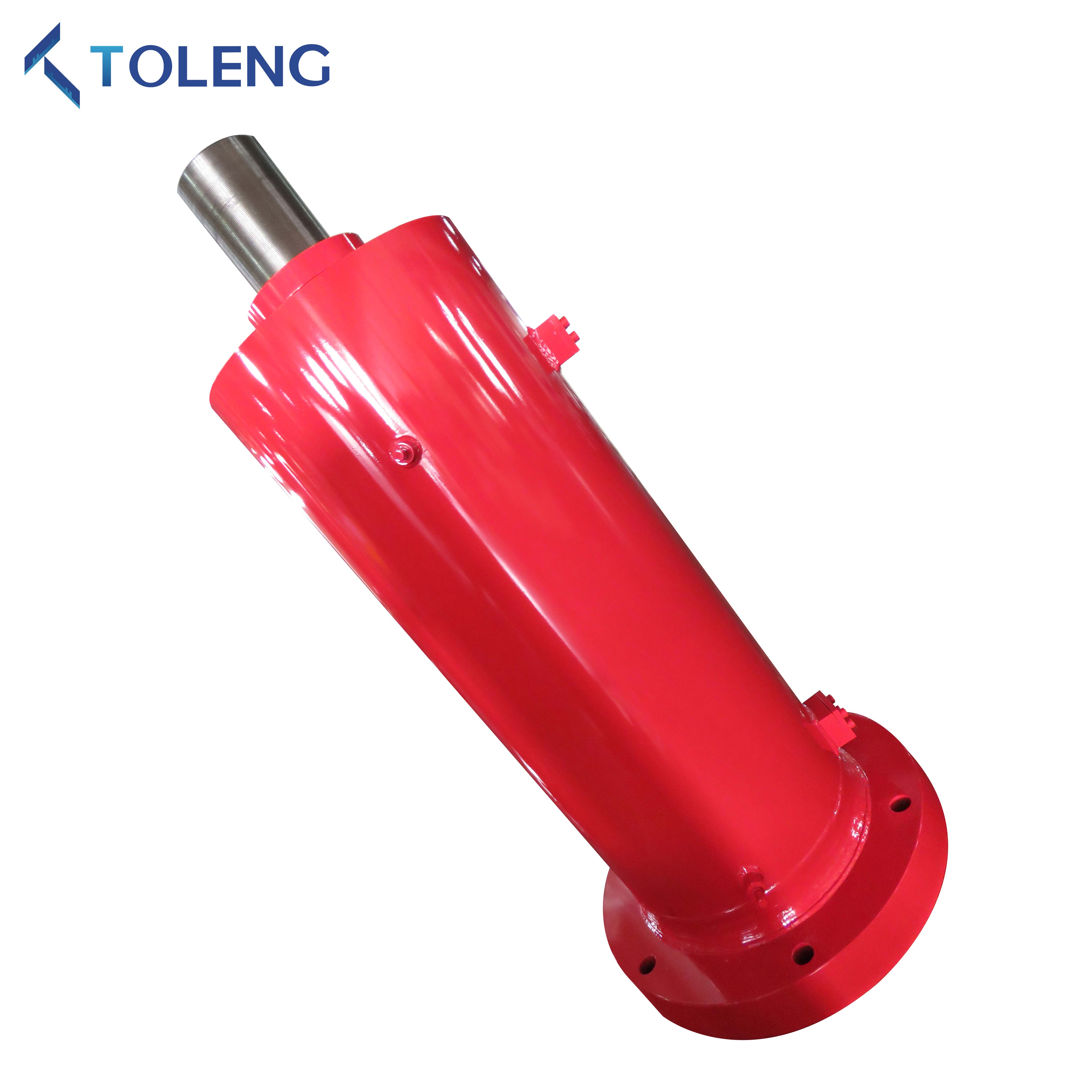 Toleng menyampaikan silinder hidraulik berskala besar untuk projek pemeliharaan air dengan ketepatan dan komitmen